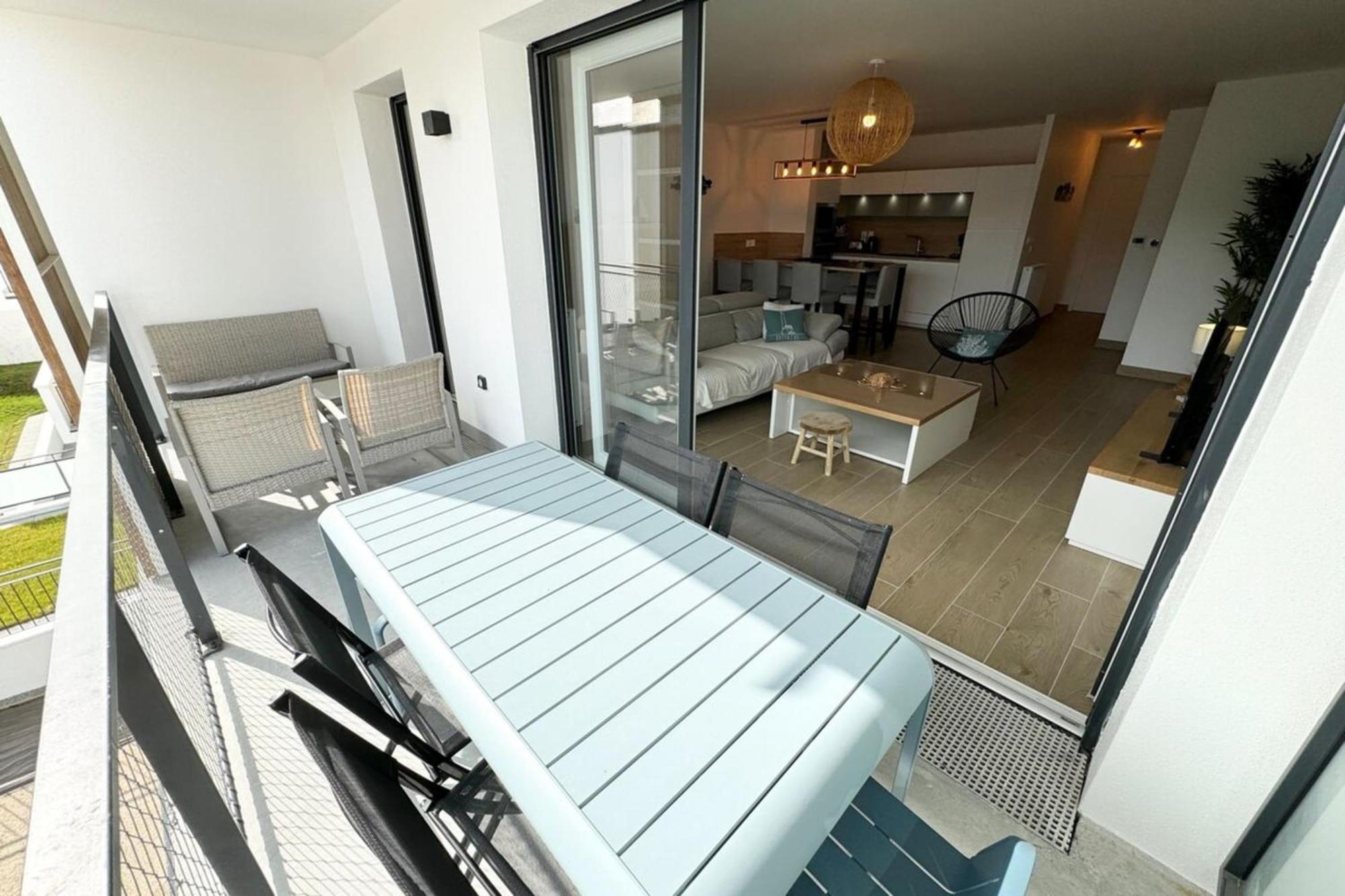 T3 De Standing Plein Bourg - 100M Des Plages Saint-Pierre-Quiberon Exterior photo