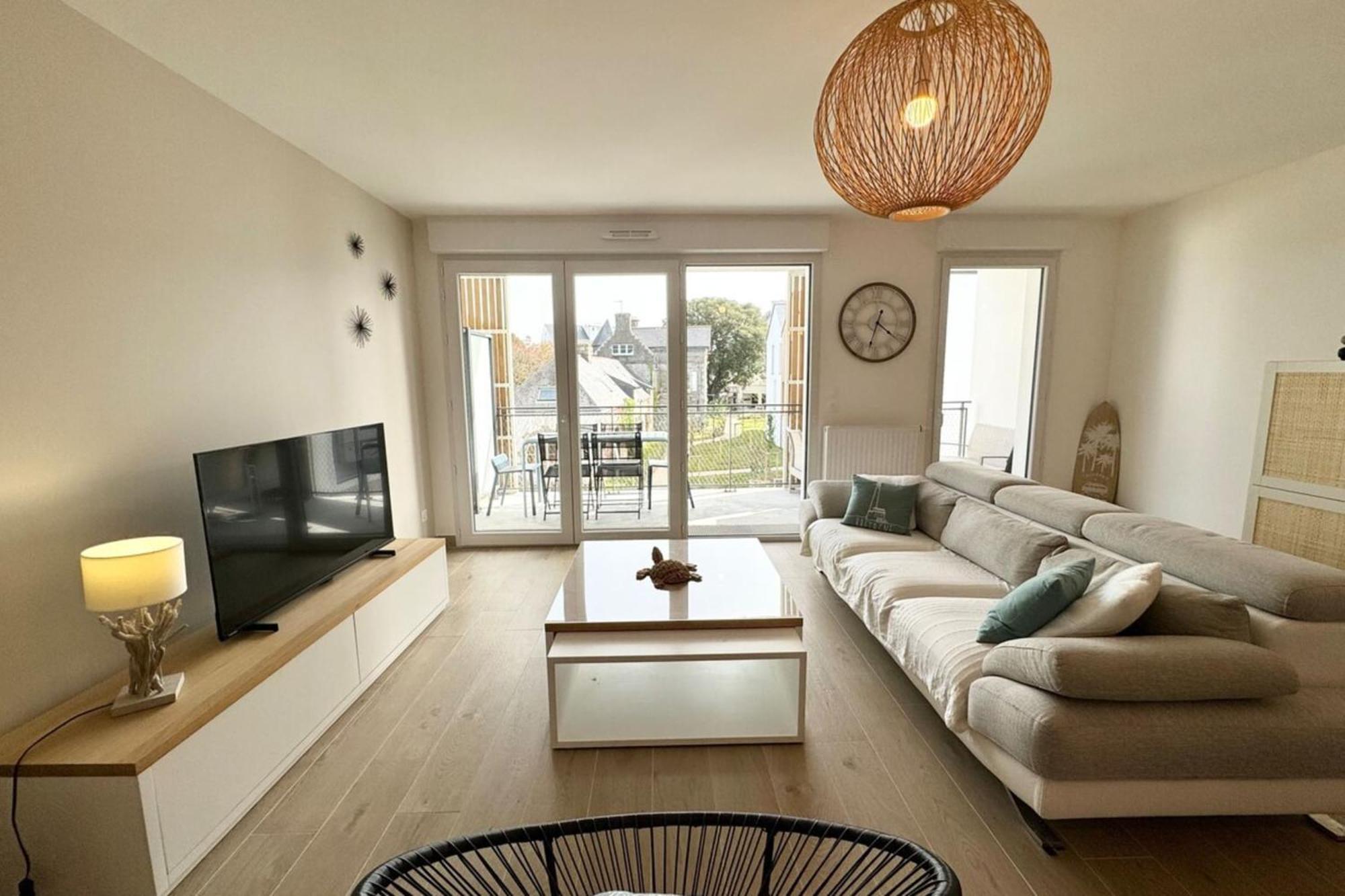 T3 De Standing Plein Bourg - 100M Des Plages Saint-Pierre-Quiberon Exterior photo