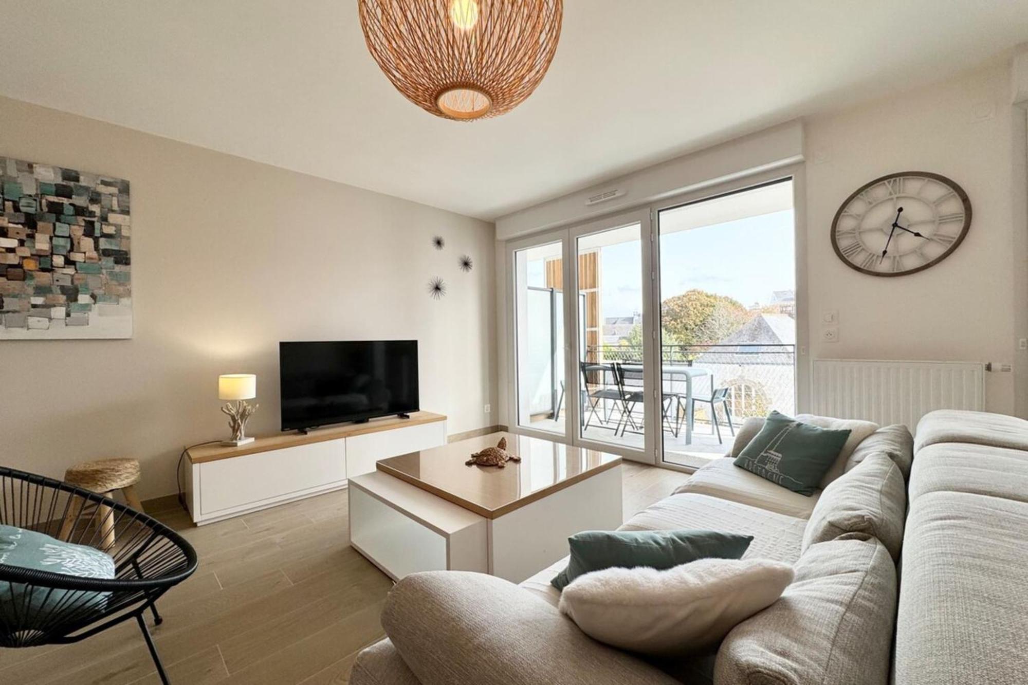 T3 De Standing Plein Bourg - 100M Des Plages Saint-Pierre-Quiberon Exterior photo